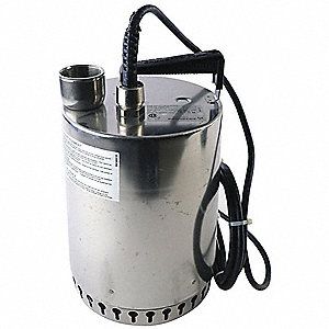 1/2 hp Sump Stainless Steel, AP-12, 120V