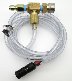 CHEMICAL INJECTOR ASSEMBLIES, ADJUSTABLE OR FIXED